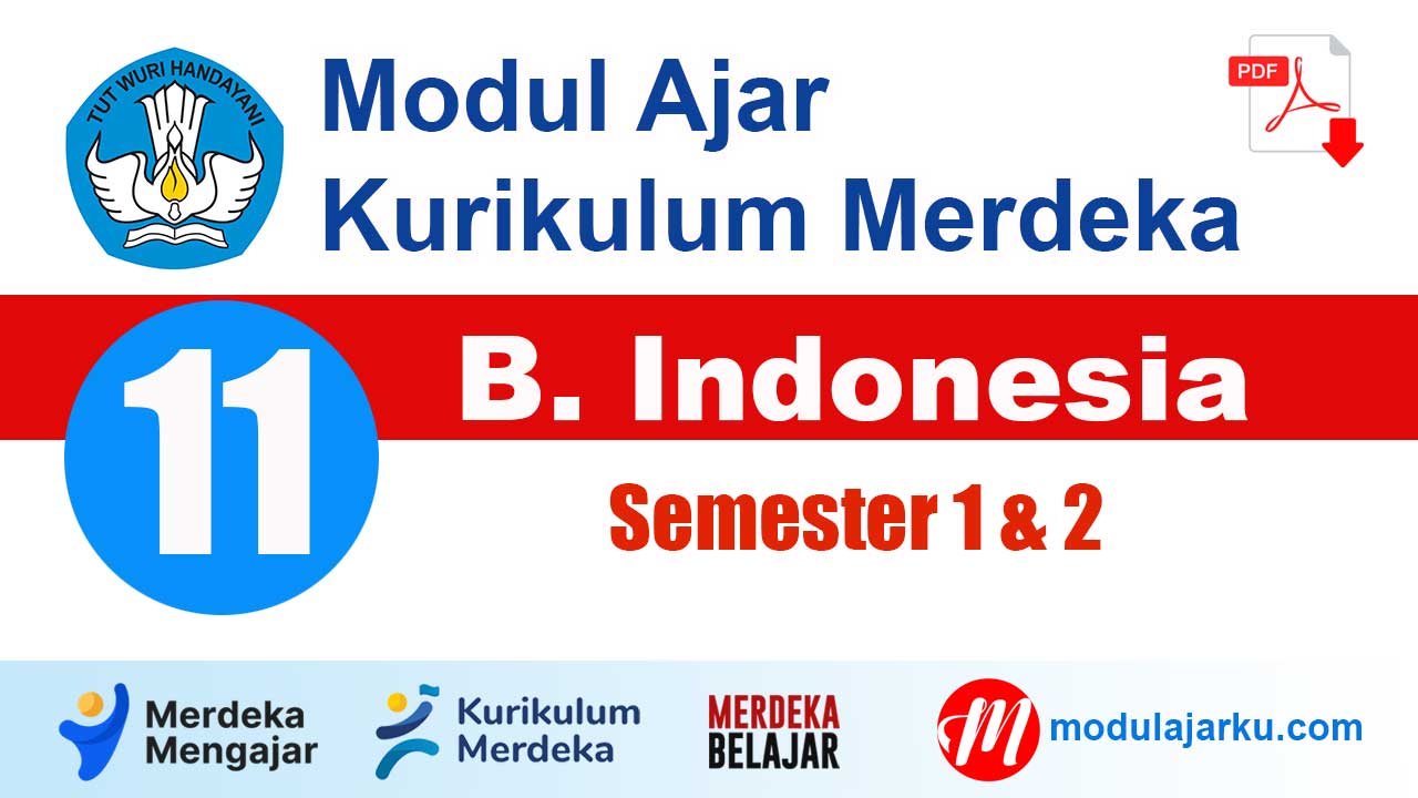 Modul Ajar Bahasa Indonesia Kelas 11 Deep Learning Kurikulum Nasional
