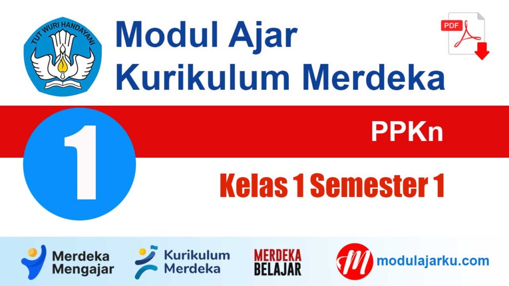 Modul Ajar PPKn Kelas 1 SD Semester 1