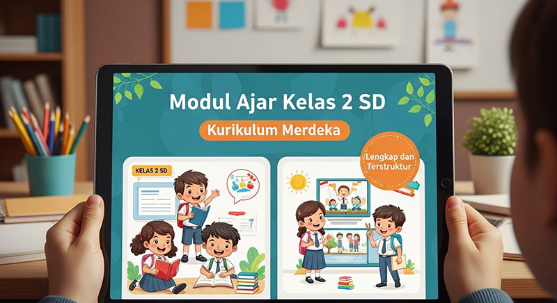 Modul Ajar Kelas 2 SD Kurikulum Merdeka Lengkap dan Terstruktur
