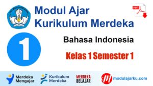 Modul Ajar Bahasa Indonesia Kelas 1 SD Semester 1