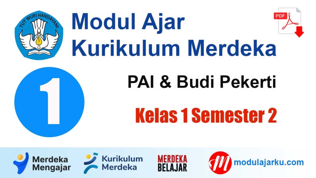 Modul Ajar PAI Kelas 1 SD Semester 2