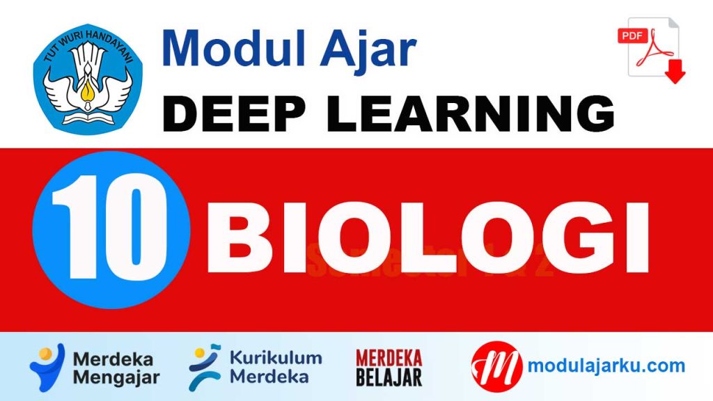 Modul Ajar Biologi Kelas 10 Deep Learning