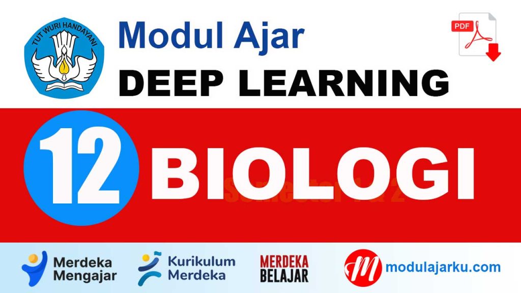 Modul Ajar Biologi Kelas 12 Deep Learning