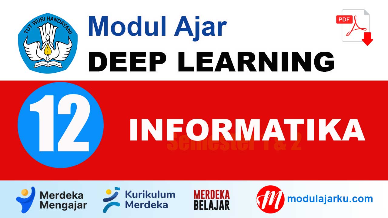 Modul Ajar Informatika Kelas 12 Deep Learning