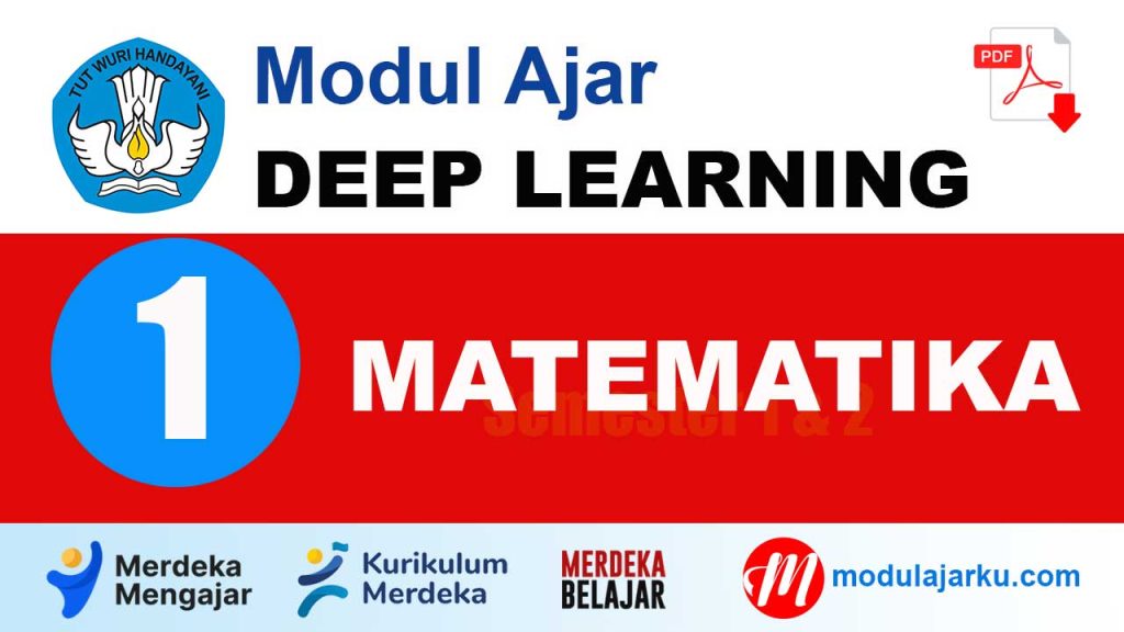 Modul Ajar Deep Learning Matematika Kelas 1