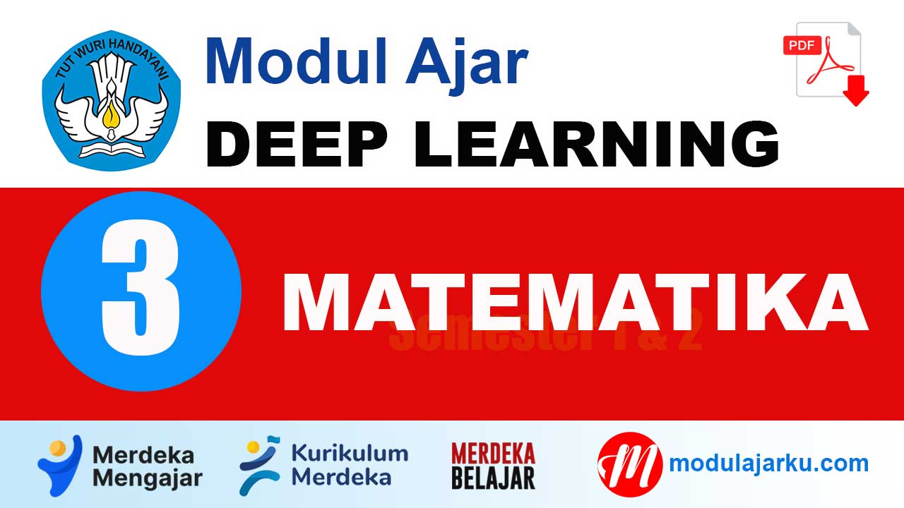 Modul Ajar Deep Learning Matematika Kelas 3 SD/MI