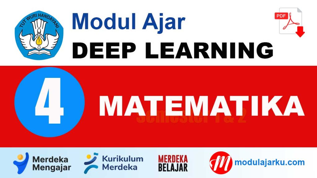 Modul Ajar Deep Learning Matematika Kelas 4