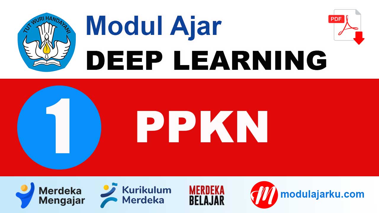 Modul Ajar Deep Learning PPKN Kelas 1 SD/MI