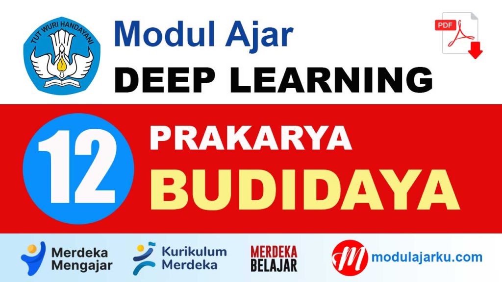 Modul Ajar Deep Learning Prakarya Budidaya Kelas 12