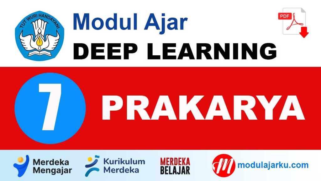 Modul Ajar Deep Learning Prakarya Kelas 7
