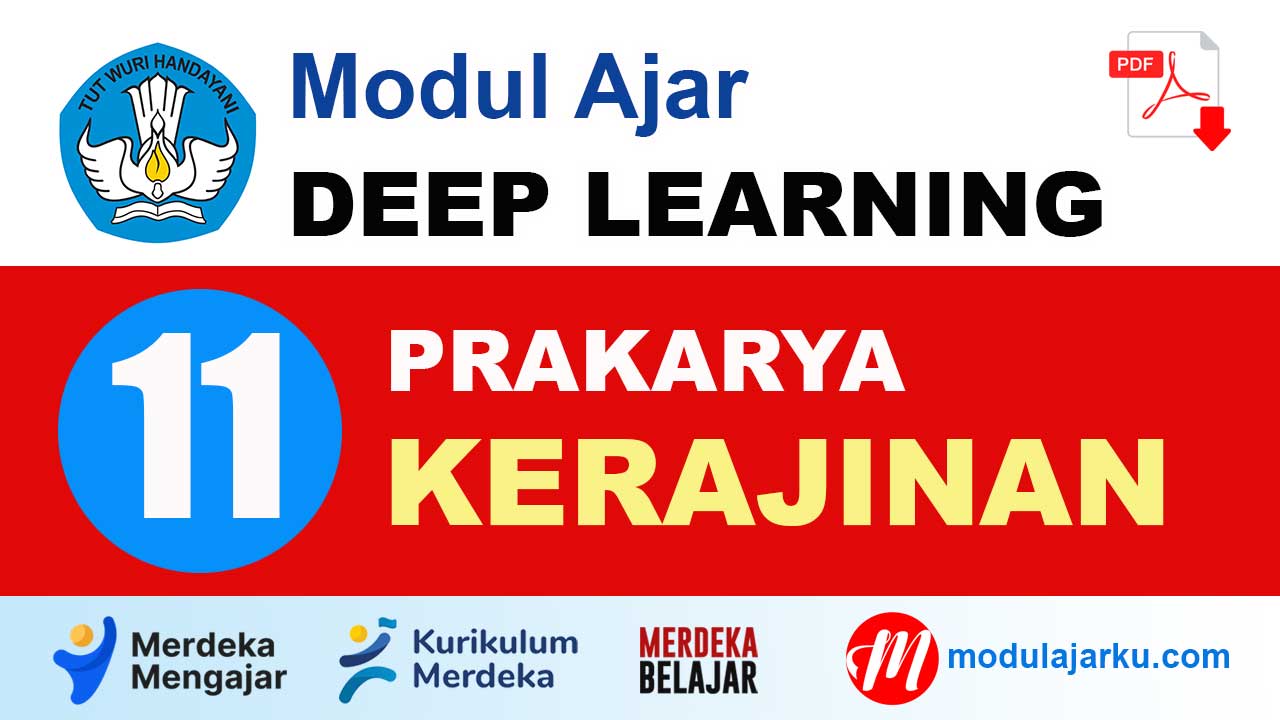 Modul Ajar Deep Learning Prakarya Kerajinan Kelas 11 SMA/MA