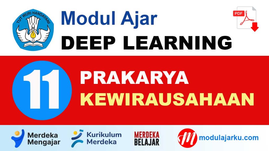 Modul Ajar Deep Learning Prakarya Kewirausahaan Kelas 11