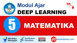 Modul Ajar deep learningMatematika Kelas 5