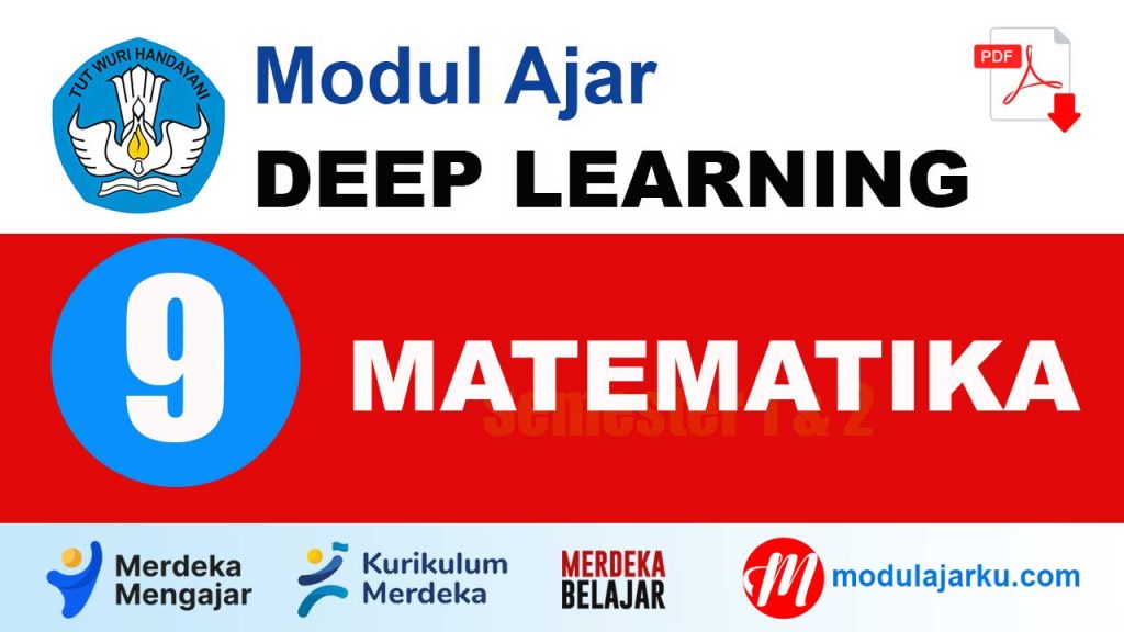 modul ajar deep learning Matematika kelas 9