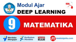 modul ajar deep learning Matematika kelas 9