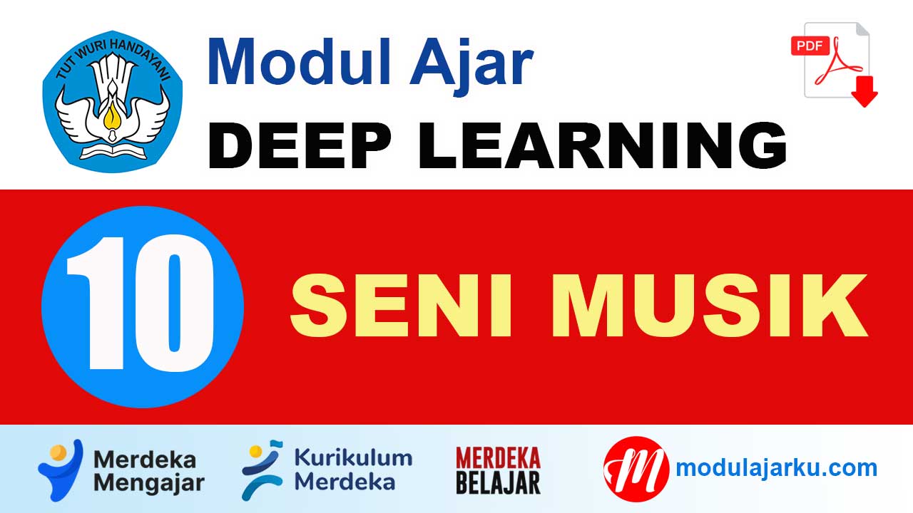 Modul Ajar Deep Learning Seni Musik Kelas 10 SMA/MA