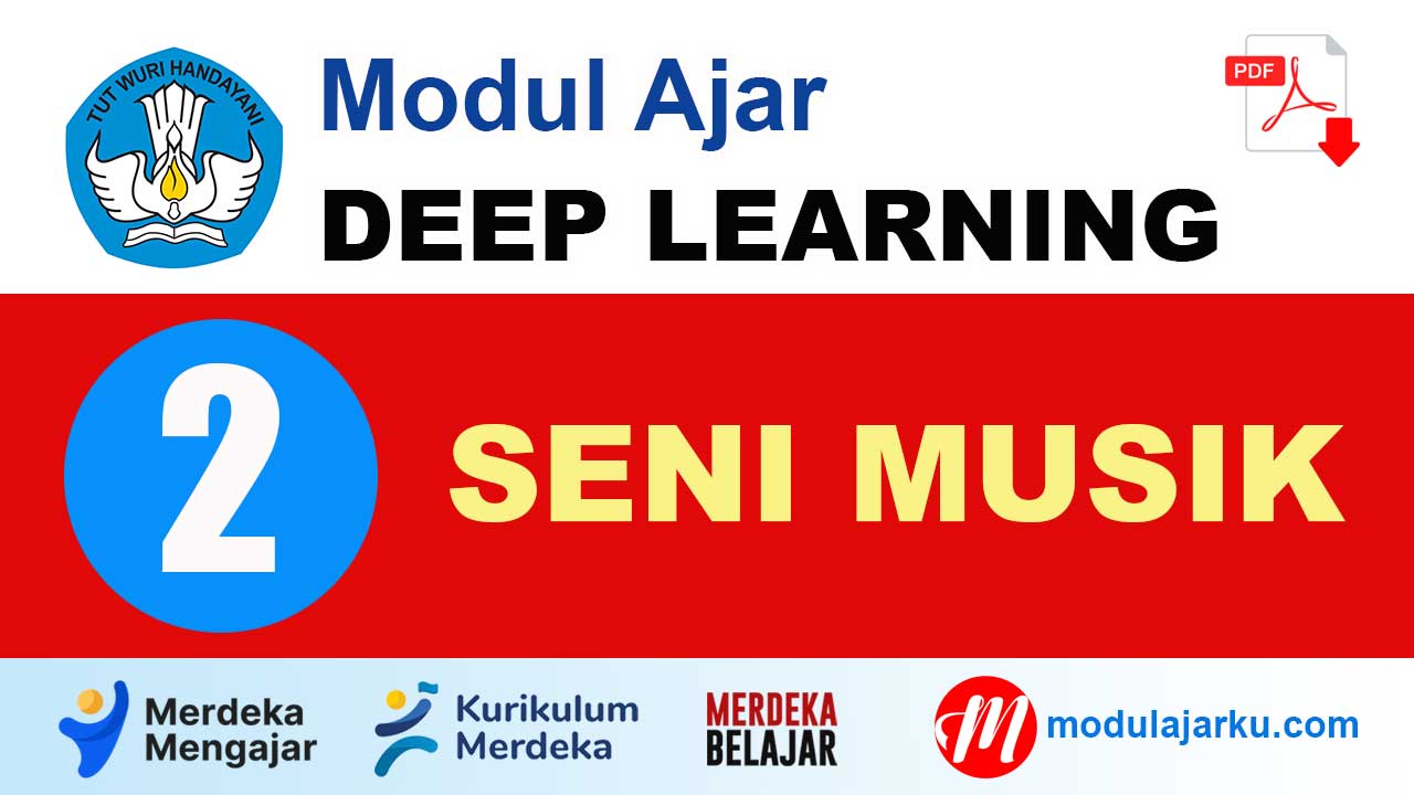 Modul Ajar Deep Learning Seni Musik Kelas 2 SD/MI Sesuai CP 2025/2026
