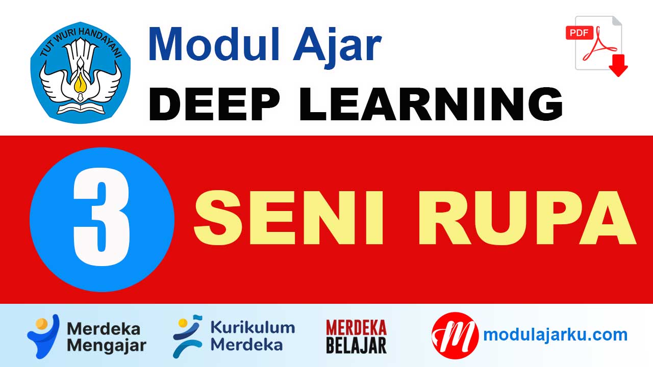 Modul Ajar (RPP) Deep Learning Seni Rupa Kelas 3 SD/MI Sesuai CP 2025/2026
