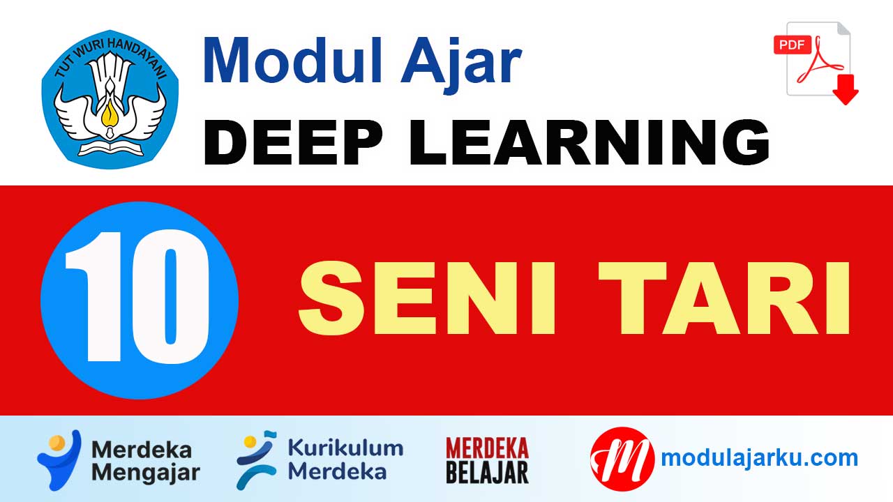 Modul Ajar Deep Learning Seni Tari Kelas 10
