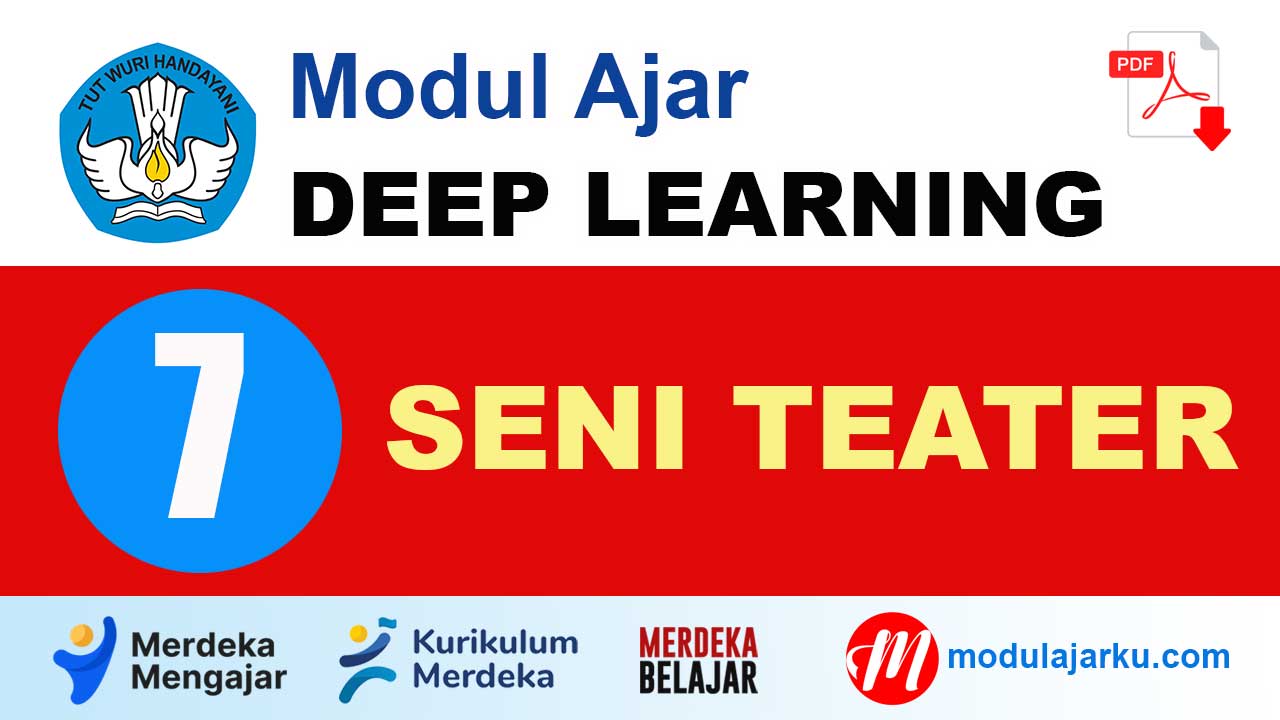 Modul Ajar Deep Learning Seni Teater Kelas 7 SMP/MTs Sesuai CP 2025/2026