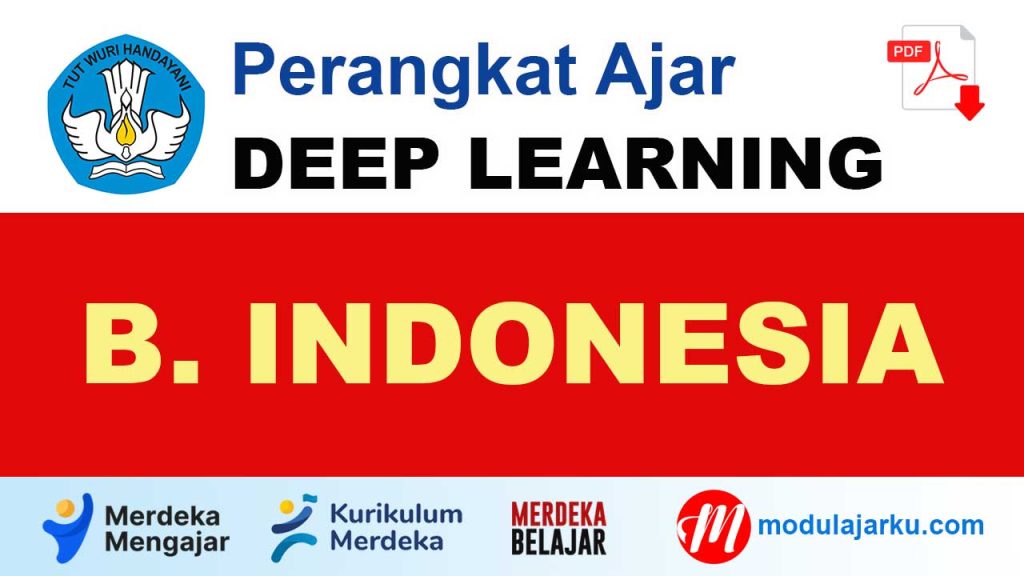 Perangkat Ajar Deep Learning Bahasa Indonesia