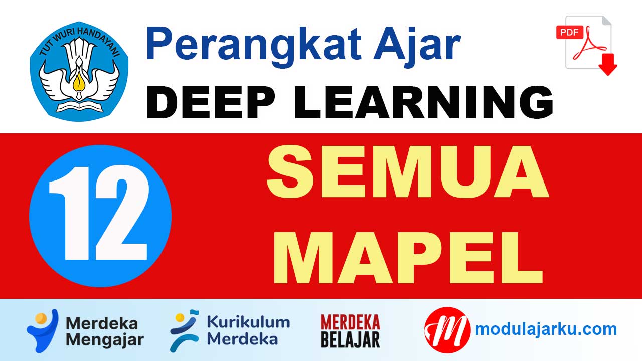 Perangkat Ajar Deep Learning Kelas 12 SMA/MA Kurikulum Merdeka