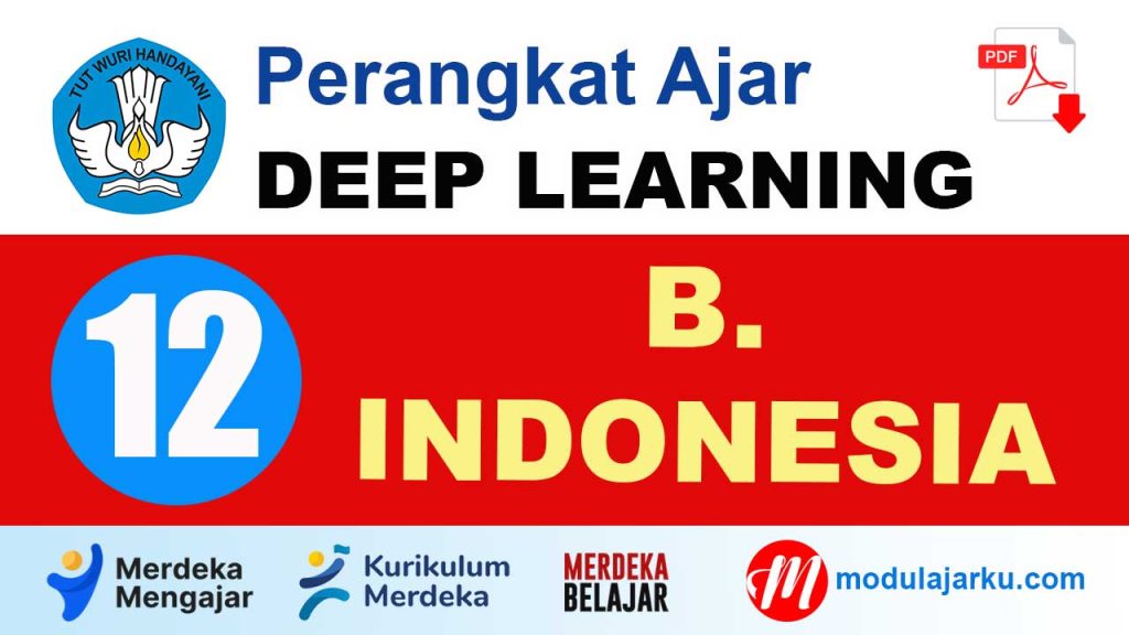 Perangkat Ajar Deep Learning Bahasa Indonesia Kelas 12