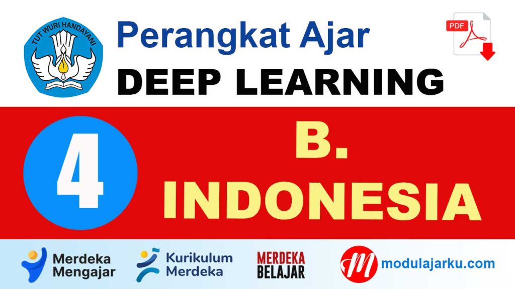 Perangkat Ajar Deep Learning Bahasa Indonesia Kelas 4