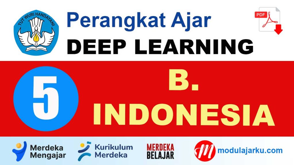 Perangkat Ajar Deep Learning Bahasa Indonesia Kelas 5