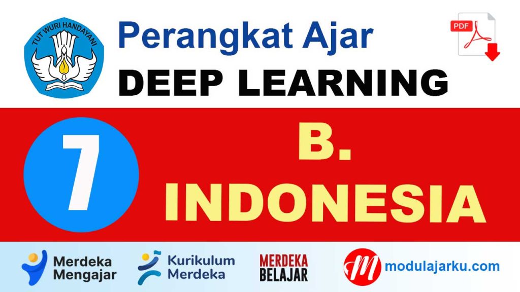 Perangkat Ajar Deep Learning Bahasa Indonesia Kelas 7