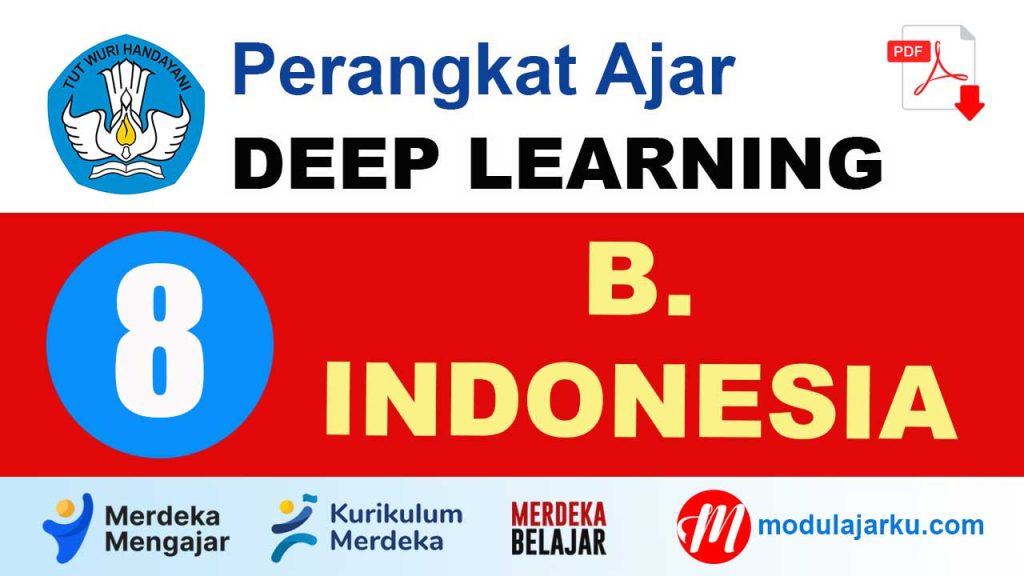 Perangkat Ajar Deep Learning Bahasa Indonesia Kelas 8