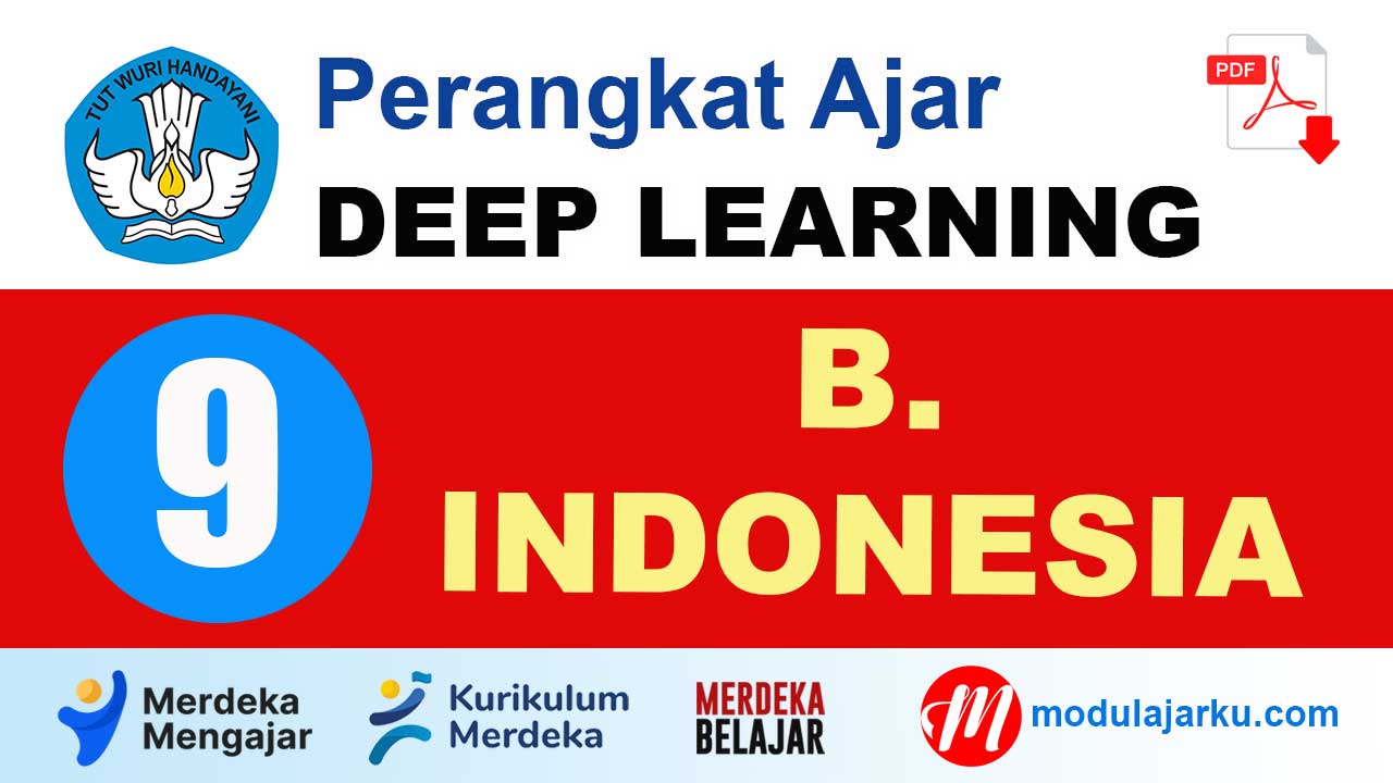 Perangkat Ajar Deep Learning Bahasa Indonesia Kelas 9