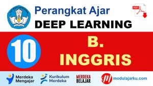 Perangkat Ajar Deep Learning Bahasa Inggris Kelas 10