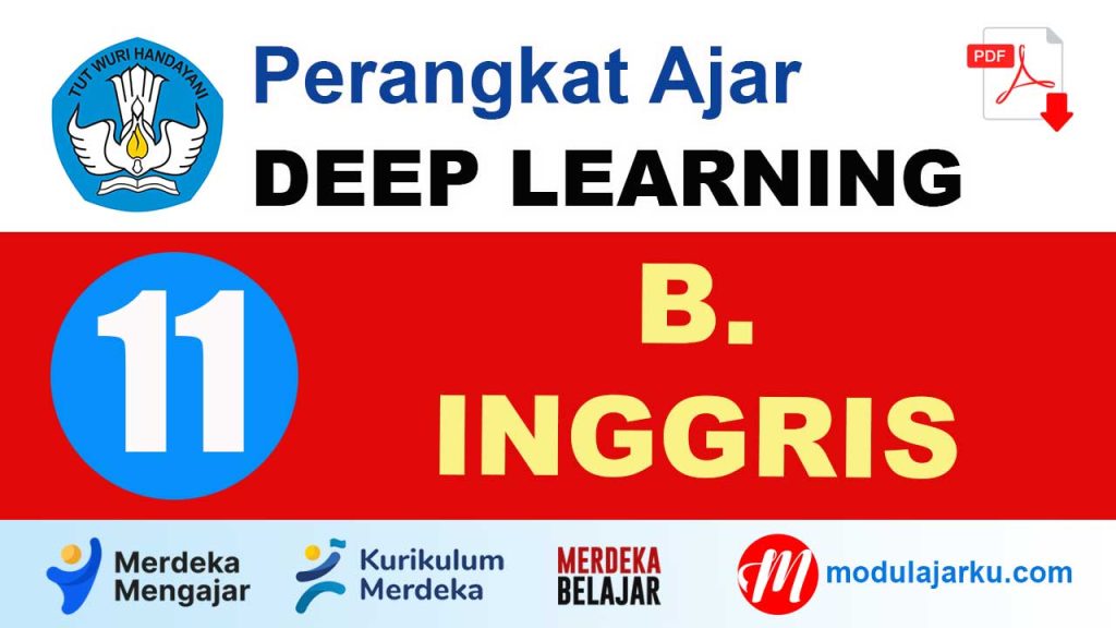 Perangkat Ajar Deep Learning Bahasa Inggris Kelas 11