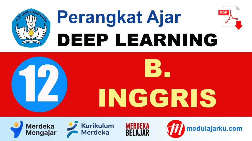 Perangkat Ajar Deep Learning Bahasa Inggris Kelas 12