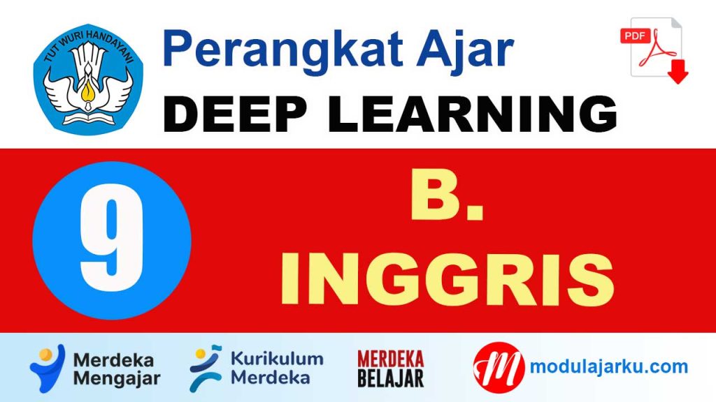 Perangkat Ajar Deep Learning Bahasa Inggris Kelas 9