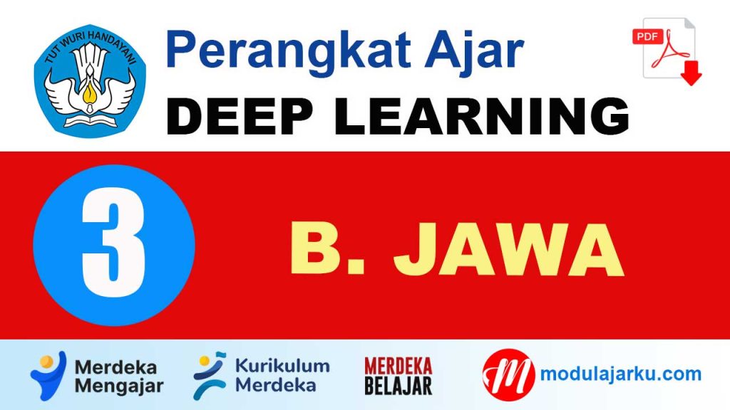 Perangkat Ajar Deep Learning Bahasa Jawa Kelas 3