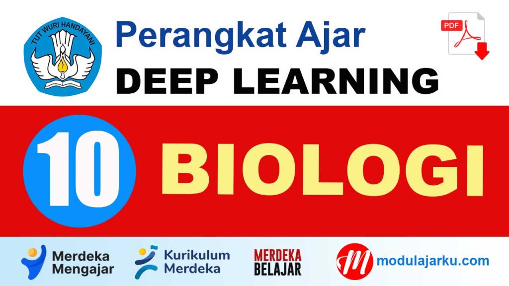 Perangkat Ajar Deep Learning Biologi Kelas 10