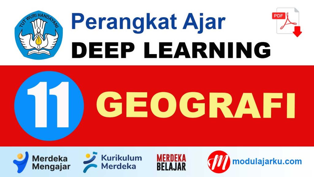 Perangkat Ajar Deep Learning Geografi Kelas 11