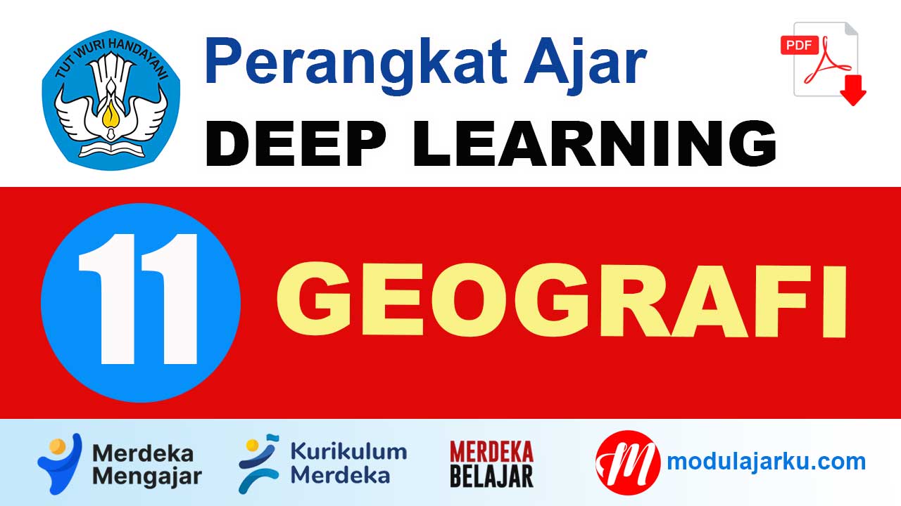 Perangkat Ajar Deep Learning Geografi Kelas 11 SMA/MA Kurikulum Merdeka