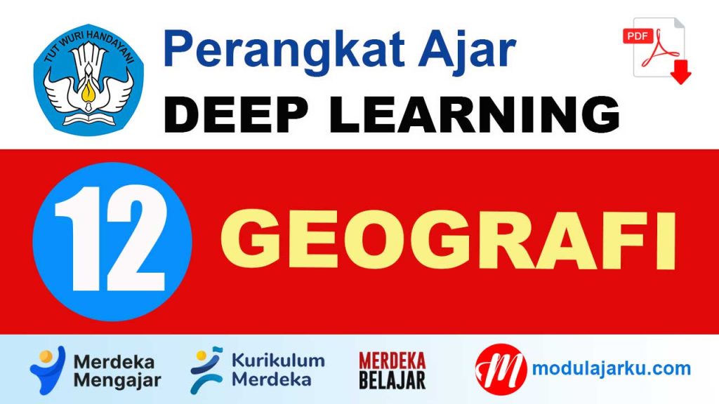 Perangkat Ajar Deep Learning Geografi Kelas 12