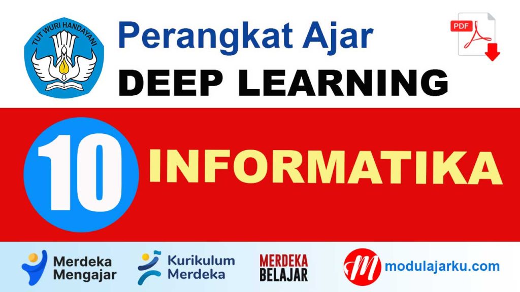 Perangkat Ajar Deep Learning Informatika Kelas 10