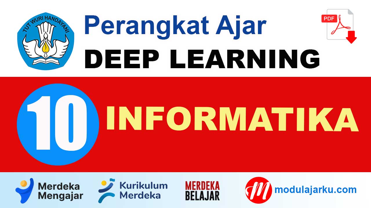 Perangkat Ajar Deep Learning Informatika Kelas 10