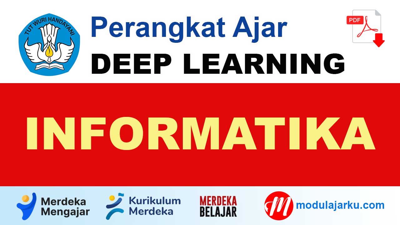 Perangkat Ajar Deep Learning Informatika Semua Kelas Kurikulum Merdeka