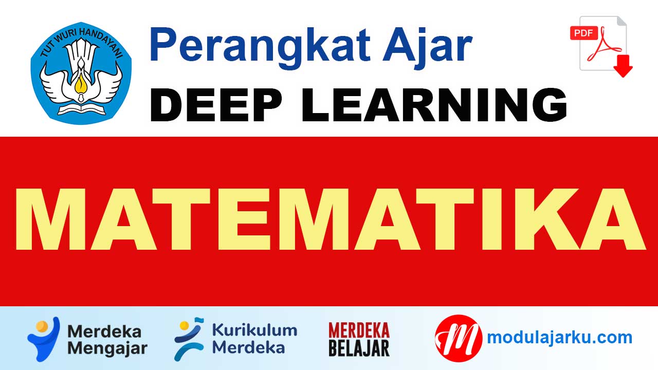 Perangkat Ajar Deep Learning Matematika Semua Kelas Kurikulum Merdeka