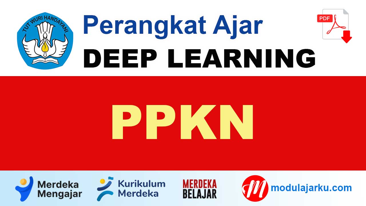 Perangkat Ajar Deep Learning PPKN Semua Kelas Kurikulum Merdeka