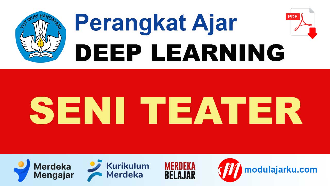 Perangkat Ajar Deep Learning Seni Teater Semua Kelas Kurikulum Merdeka