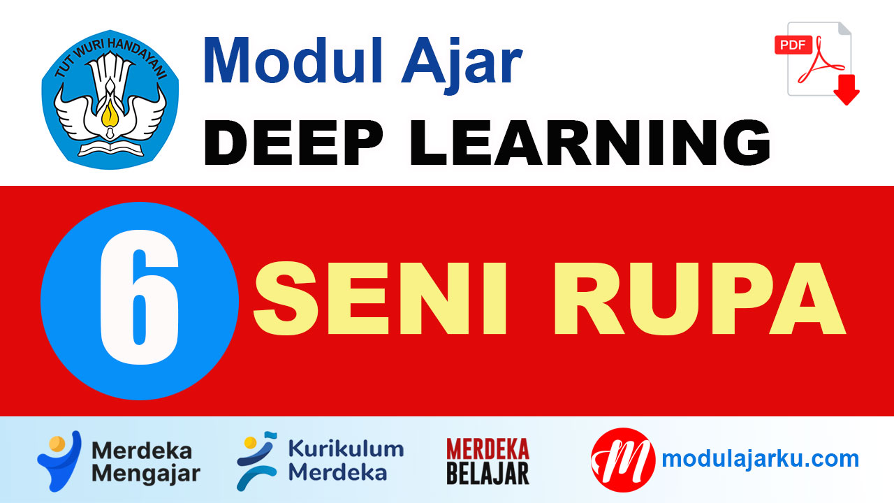 Modul Ajar Seni Rupa Kelas 6 SD/MI (RPP) Deep Learning Sesuai CP 2025/2026