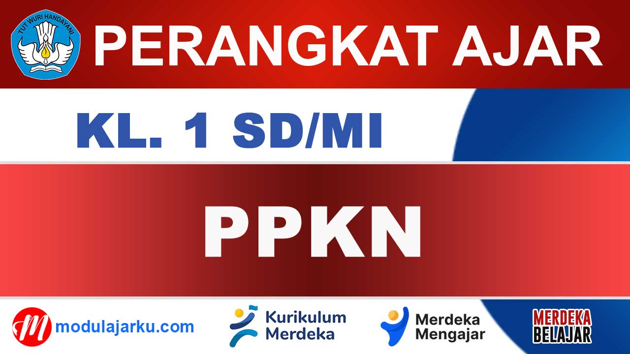 Perangkat Ajar PPKN Kelas 1 SD/MI Kurikulum Merdeka