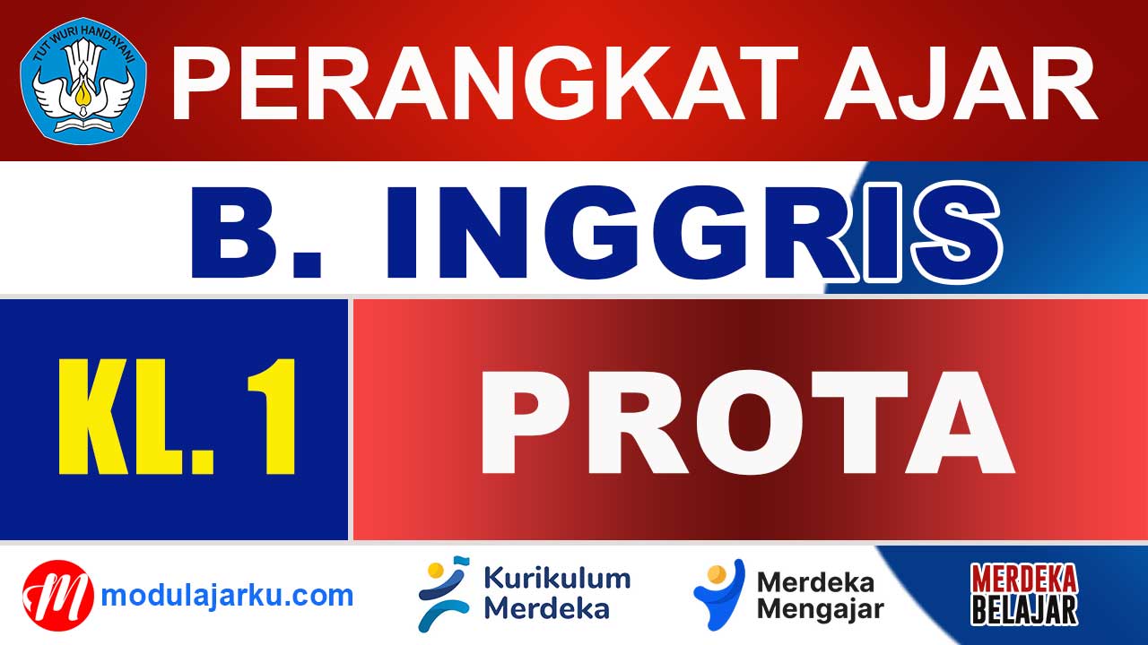 PROTA Bahasa Inggris Kelas 1 SD/MI